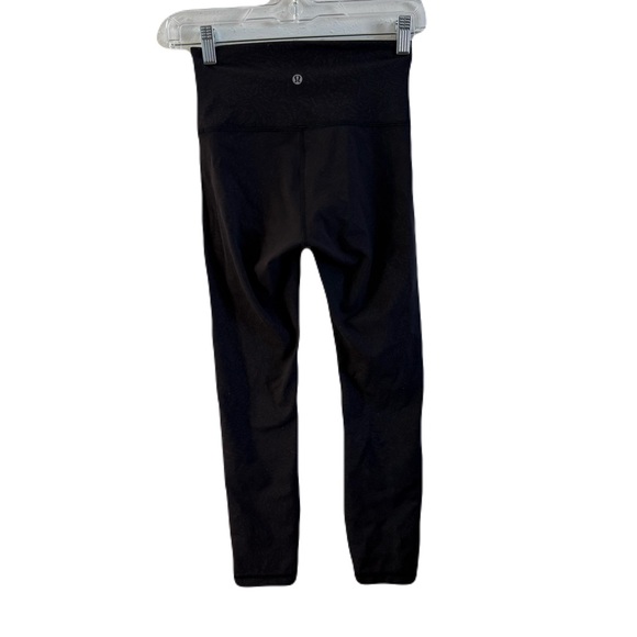 lululemon athletica Pants - Lululemon Athletica Midnight Black print Leggings‎